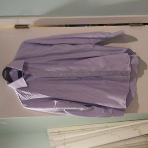 David Donahue Dress Shirt size 16.5 34/35 Trim Fit